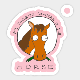 Love Horses Co-star Sticker